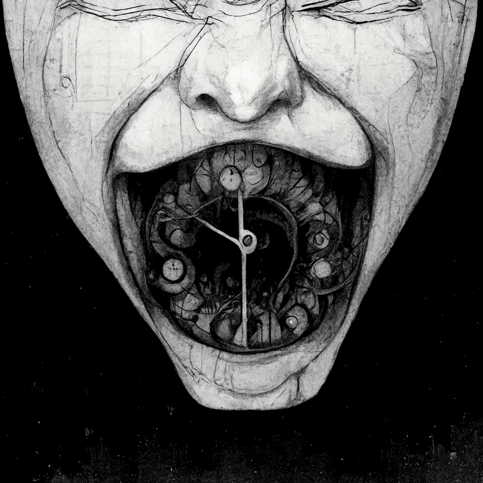 mouth clock