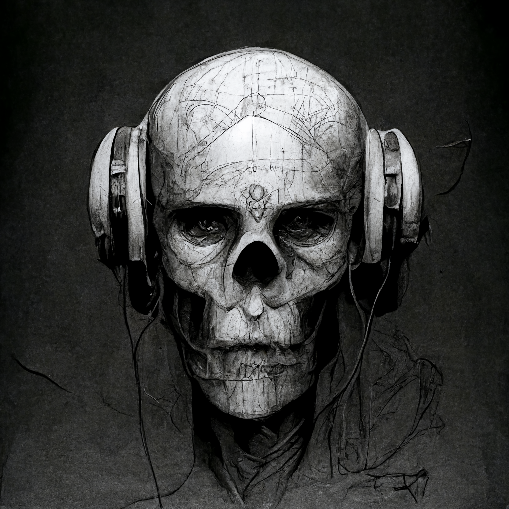 skull headphones